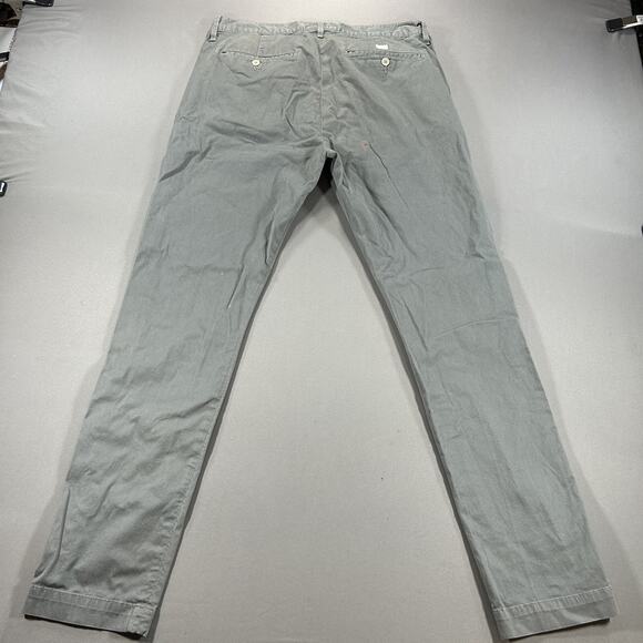 Citizens of Humanity Men Pants Gray Size 33x32 Straight Leg Cotton/Spandex READ - Picture 2 of 8